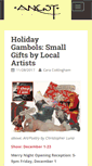 Mobile Screenshot of angstgallery.com